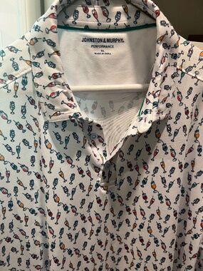 Johnston & Murphy Men's Performance Polo